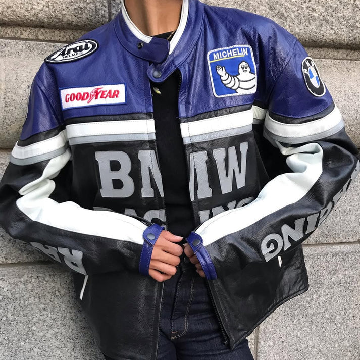 BMW Leather Racing Jacket – Vintage Edition