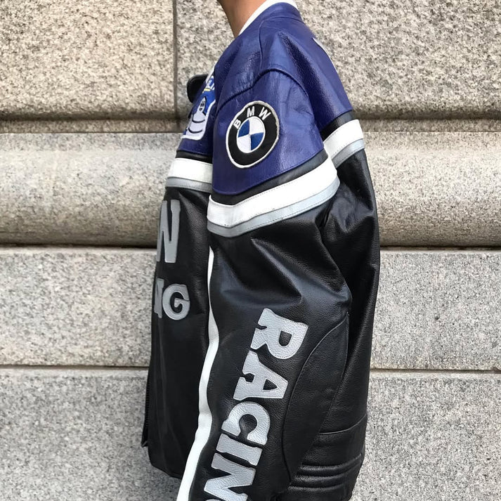 BMW Leather Racing Jacket – Vintage Edition