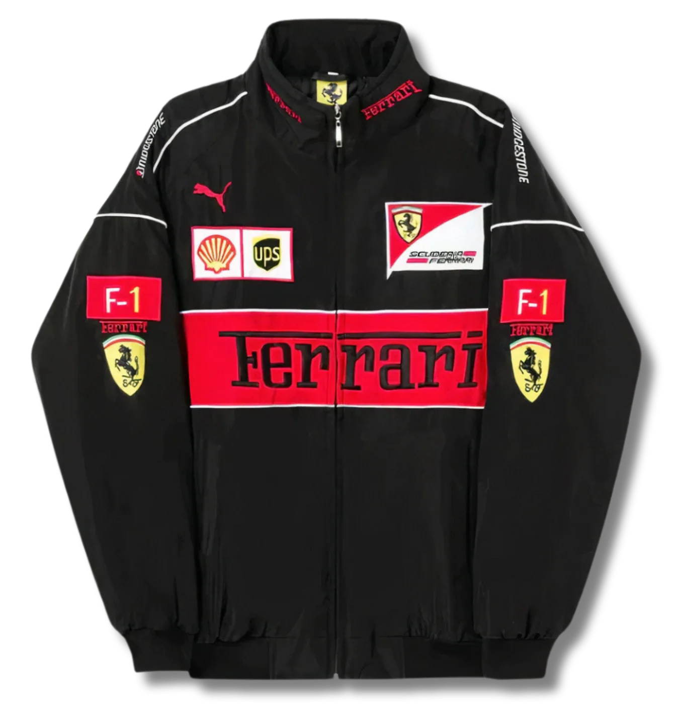 Black Racing Jacket – F1 Style