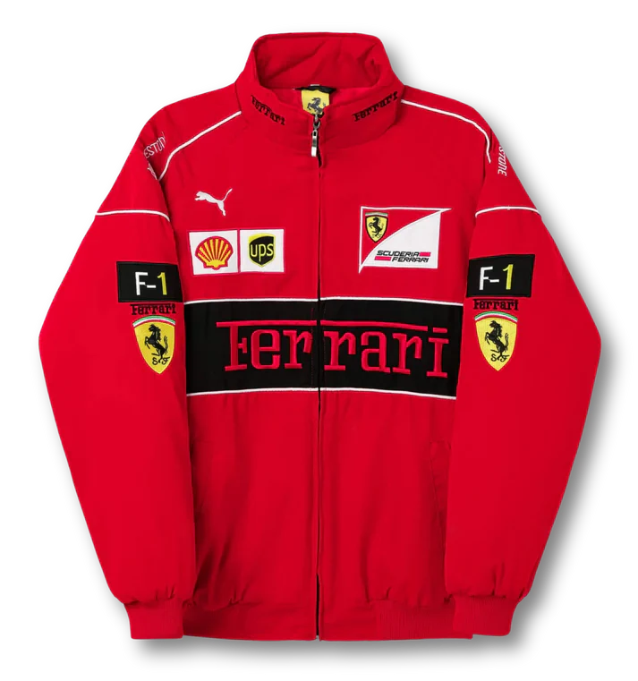 Red Racing Jacket – F1 Style