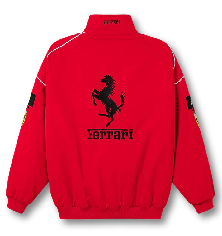Red Racing Jacket – F1 Style