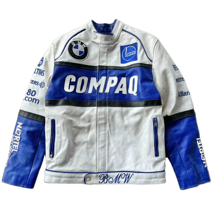 BMW Leather Racing Jacket – F1 Style