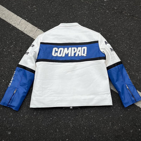 BMW Leather Racing Jacket – F1 Style