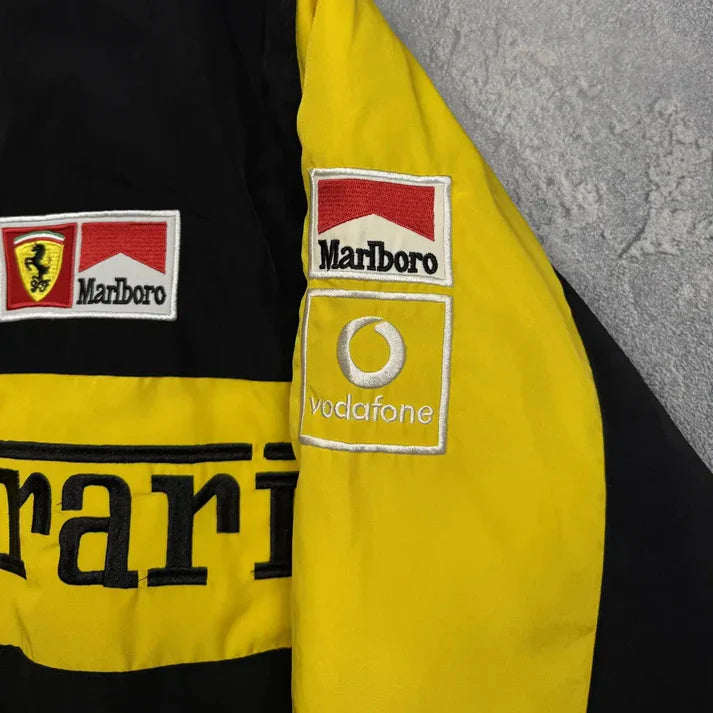 Yellow MS Racing Jacket – F1 Style