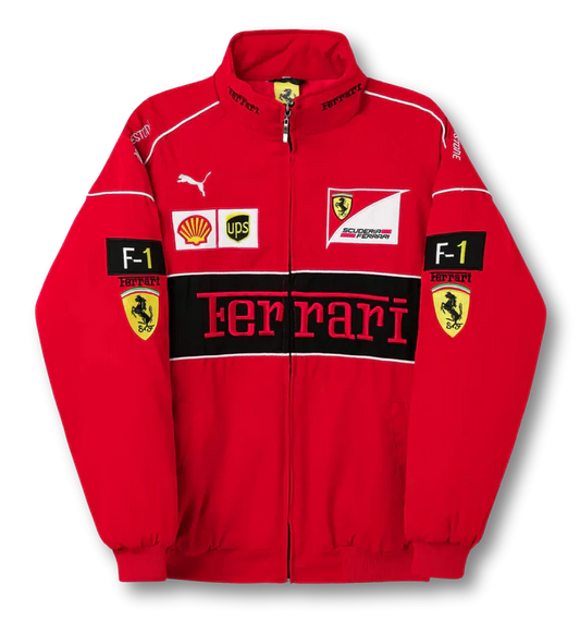 Red Racing Jacket – F1 Style