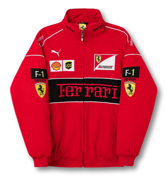 Giacca Racing Rossa – Stile F1