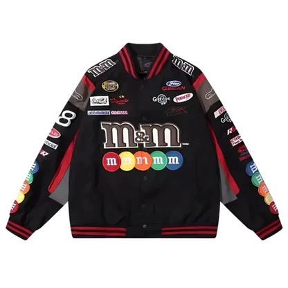 Giacca Racing M&M Marrone