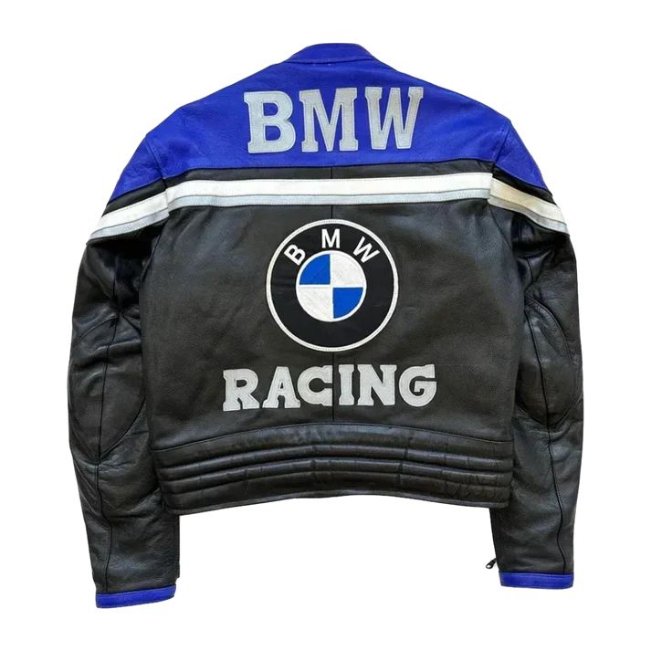 Giacca in Pelle Racing BMW – Vintage Edition
