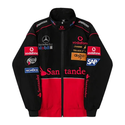 Red Mercedes-Benz Racing Jacket – F1 Style