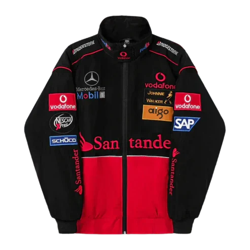 Red Mercedes-Benz Racing Jacket – F1 Style