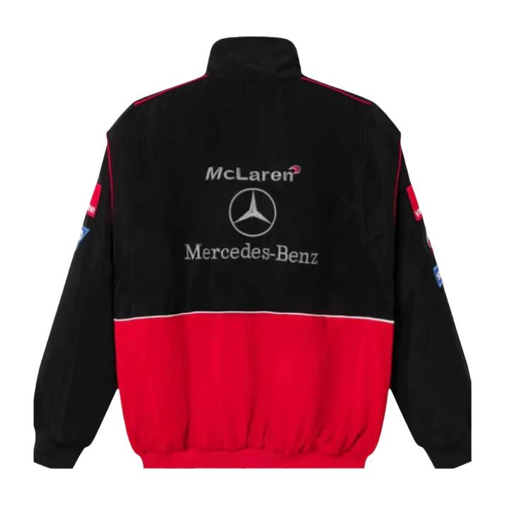 Red Mercedes-Benz Racing Jacket – F1 Style