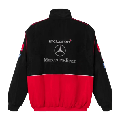 Red Mercedes-Benz Racing Jacket – F1 Style