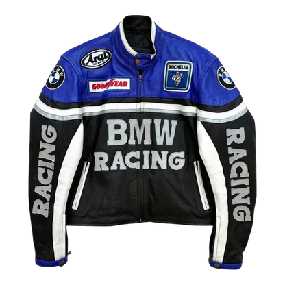 Giacca in Pelle Racing BMW – Vintage Edition
