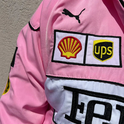 Giacca Racing Rosa – Stile F1