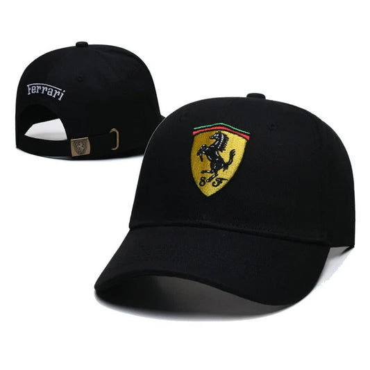 Black Racing Cap – Italian Edition