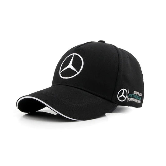 Black Mercedes-AMG Racing Cap – F1 Style